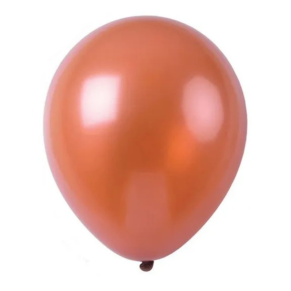 50 Globos Nro12 Metalizado Marron  9000m19 Supplies Tpa Xavi