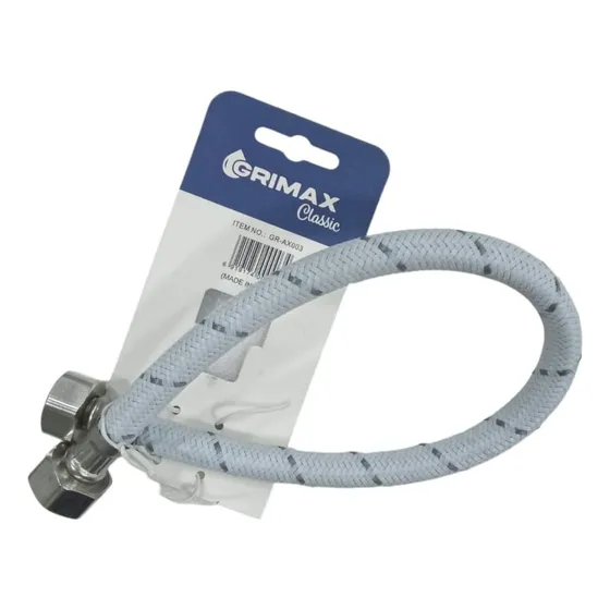 Canilla Manguera Flexible Lavamanos Y Fregadero  1/2 X 1/2