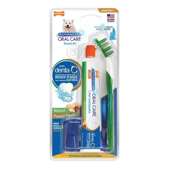 Advance Oral Care Kit Dental Cepillo De Dientes Para Perros