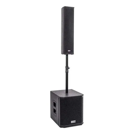 Sistema De Som Vertical Integrado Boxx Co 02 C Ibanez 600w ! Cor Preto 127/220v Preto 127/220v