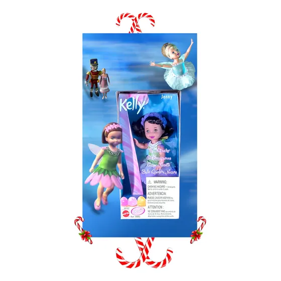 Muñeca Barbie Kelly As Flora Fairy Cascanueces - Mattel 2001