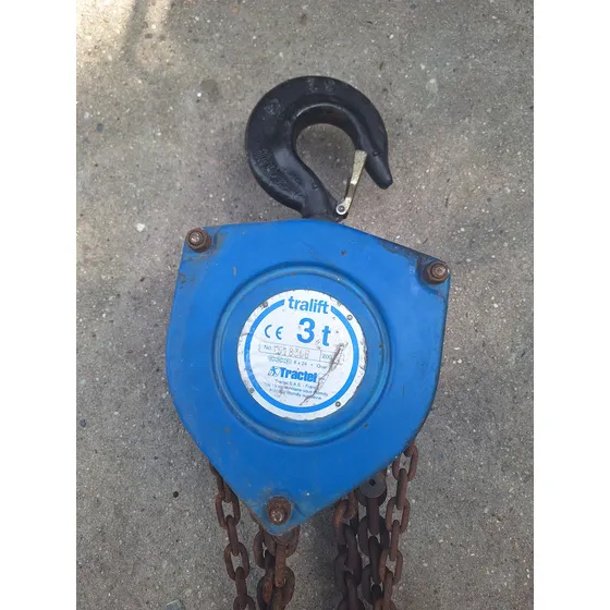 Aparejo De Cadena 3t Tralift