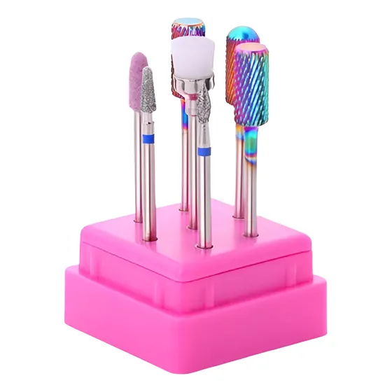 Puntas Drill De Uñas Broca Tusteno Fresa Pulidor De Uña #5