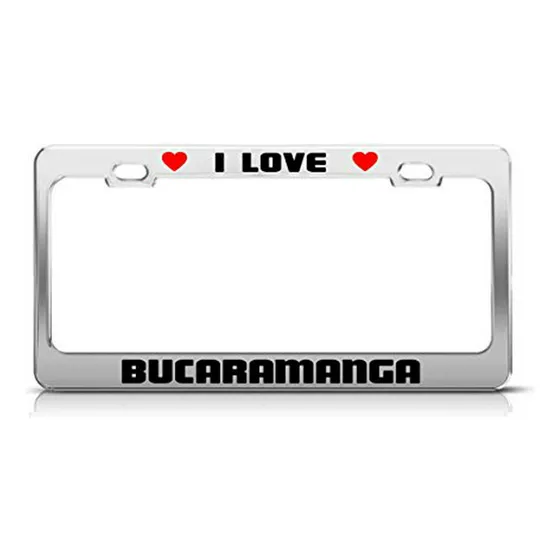 Portaplacas De Bucaramanga Colombia - Amo Mi Ciudad