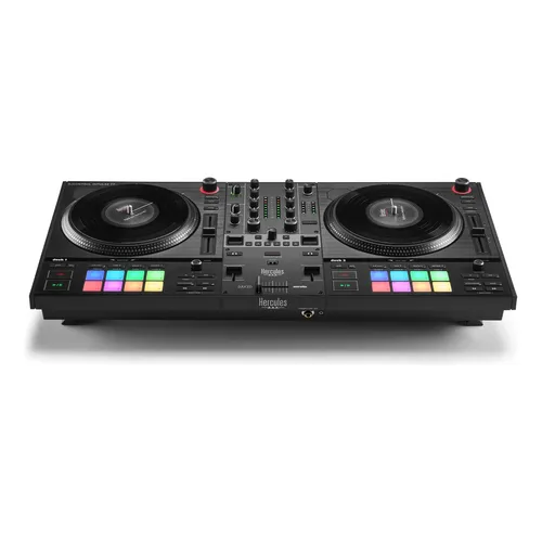 Controlador DJ Hércules DJControl Starlight preto da 2 canais