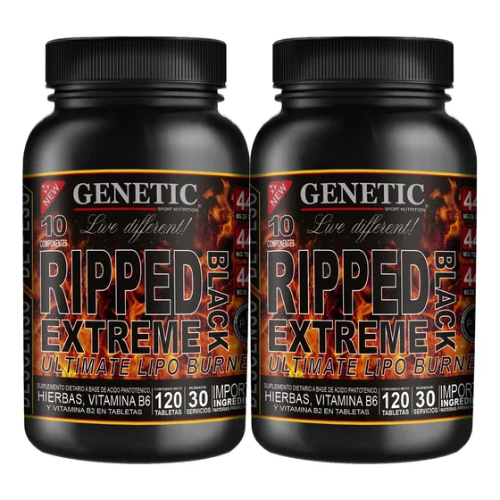 Suplemento En Comprimidos Genetic Sport Nutrition Performance Quemador Sabor Neutro X 120g