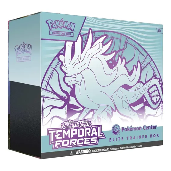 Pokemon Elite Trainer Box Temporal Forces Flutter Mane Inglé