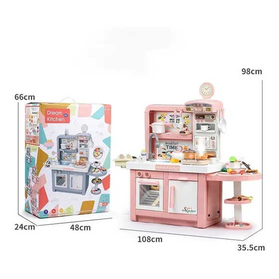 Cocina Sueños De Niña, Con Vapor, Ciclo De Agua, Luz, Música