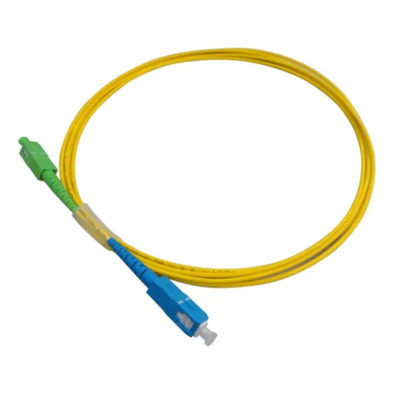 Cordão Óptico Sc/apc Sc/upc Sm Simplex 2,5mts - 10 Unidades