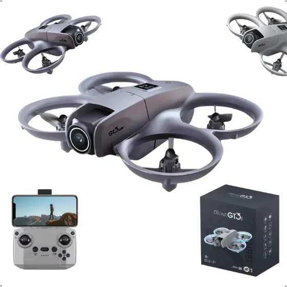 Drone Compacto E Potente | Mini Drone Gt3 | Pronto Para Voar