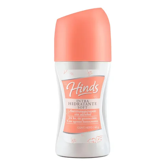 Antitranspirante En Roll On Hinds Intrahidratante Soft 60 G