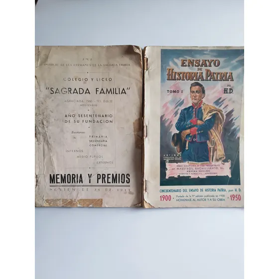 Colegio Sagrada Familia 1949 2 T Hd. Memoria Y Premios