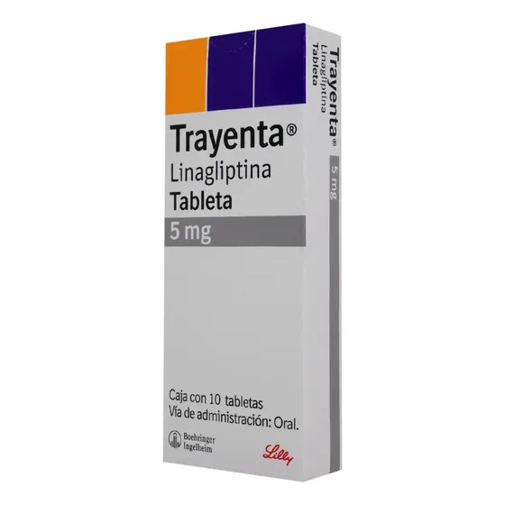 Trayenta Tabletas 5 Mg, 10 Tabletas