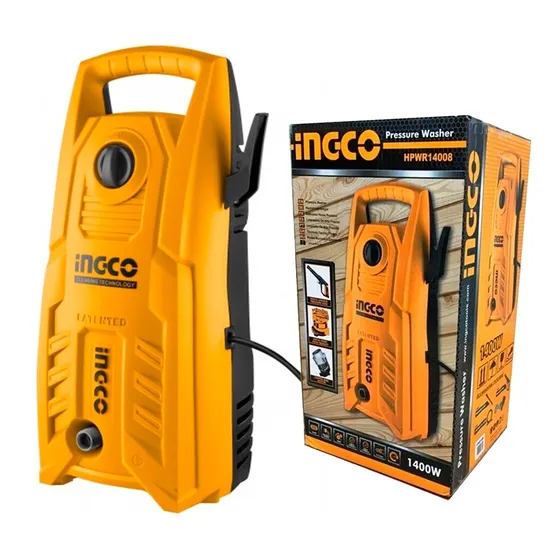 Hidrolavadora Ingco 1400w Alta Presión Carros Caiones
