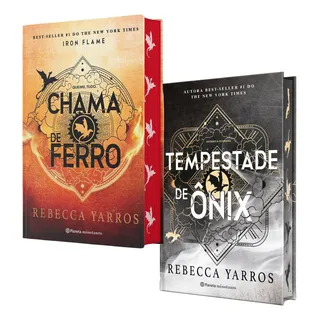 Chama De Ferro + Tempestade De Ănix - Edição Especial - Capa Dura - Rebecca Yarros - Livros FĂsicos Chama De Ferro + Tempestade De Ănix - Edição Especial - Capa Dura - Rebecca Yarros - Livros FĂsicos