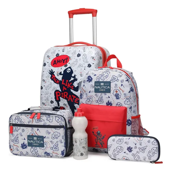 Equipaje Nautica Kids 18, Aprobado Por La Aerolínea, Con Sup