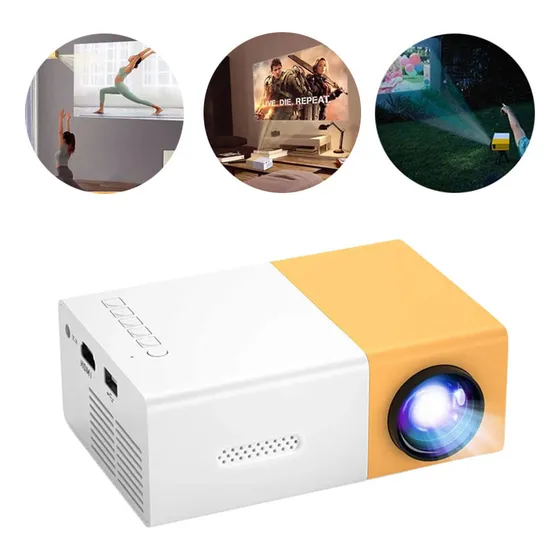 Proyector Led Portátil Hd Para Uso Doméstico
