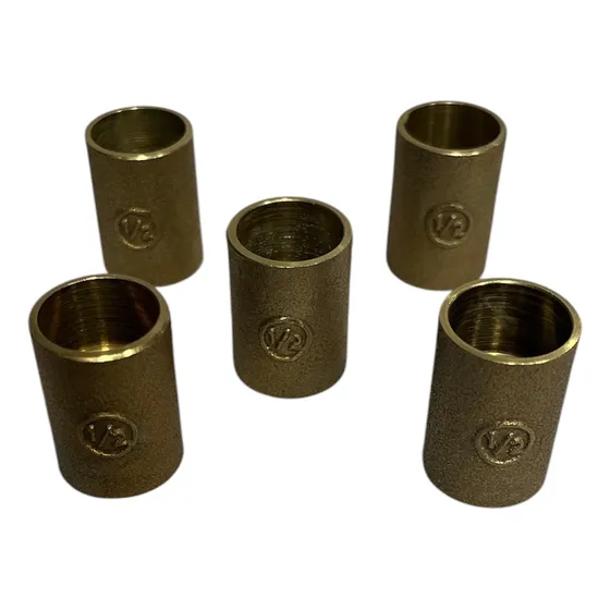 Copla 1/2 Con Tope Bronce (pack 5 Unidades)