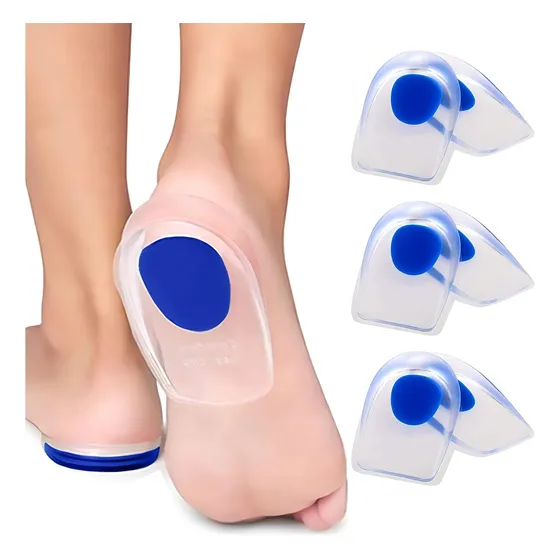 Plantillas De Gel De Silicon Para El Talón. Fascitis Plantar