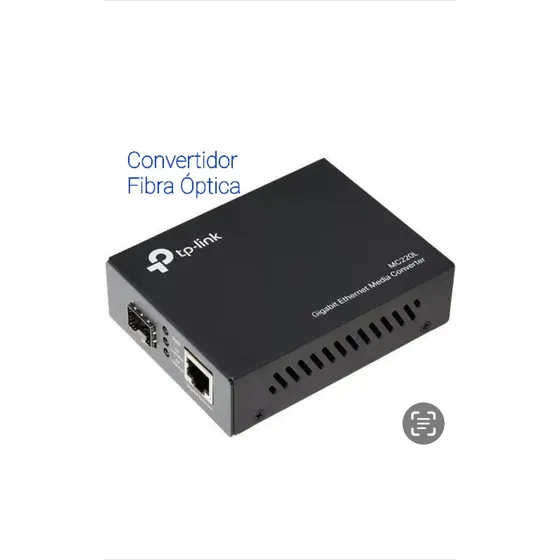 Convertidor De Medios Fibra Óptica Gigabit Sfp A Rj45 Tp-lin