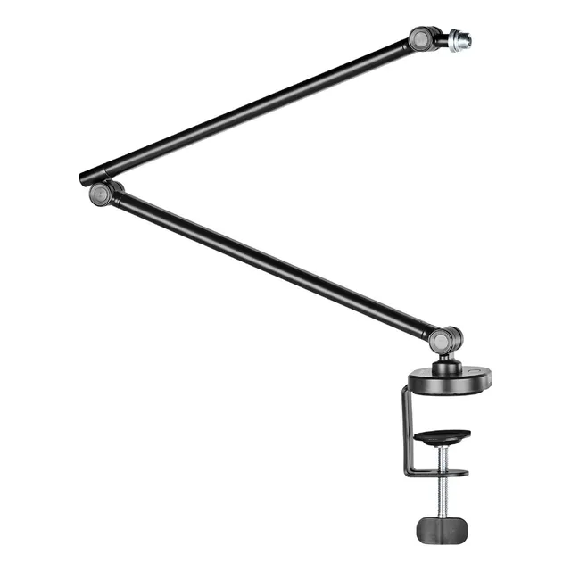 Soporte Brazo Articulado Acteck Para Microfono Bm400 Rgb Color Negro