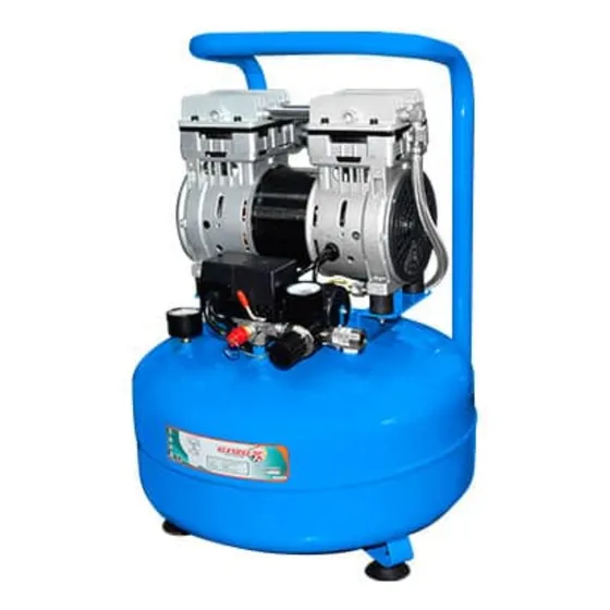 Compresora De Aire Silenciosa 1hp 115psi 8bar 24l C-706c
