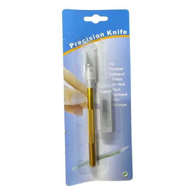 Lapiz De Cuchilla Bisturi Alta Precision + 5 Repuestos