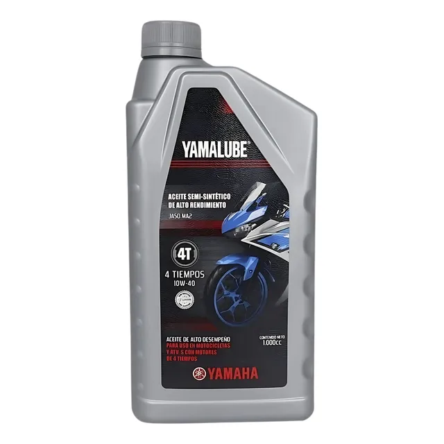 Aceite Yamalube 10w40 4t Semi-sintético Alto Desempeño