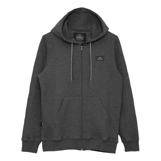 Campera Trown Matelasse Con Cierre Rustico