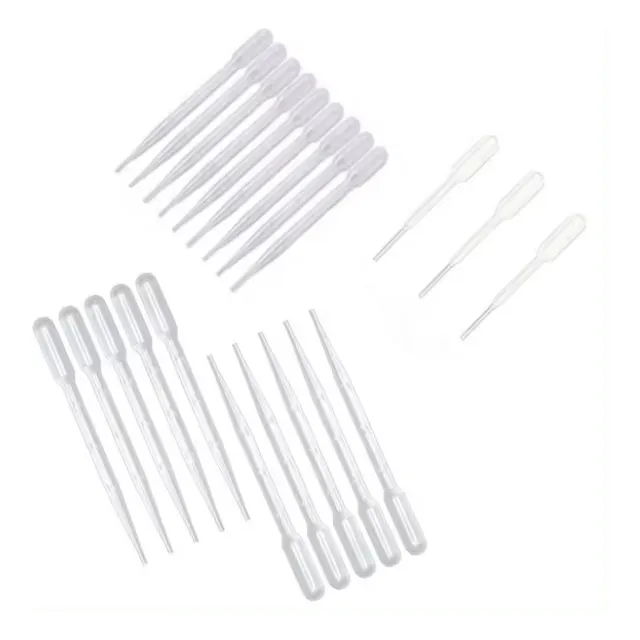 Labz - Pipetas Pasteur De 3 Ml No Esteril (bolsa X 100 U.)