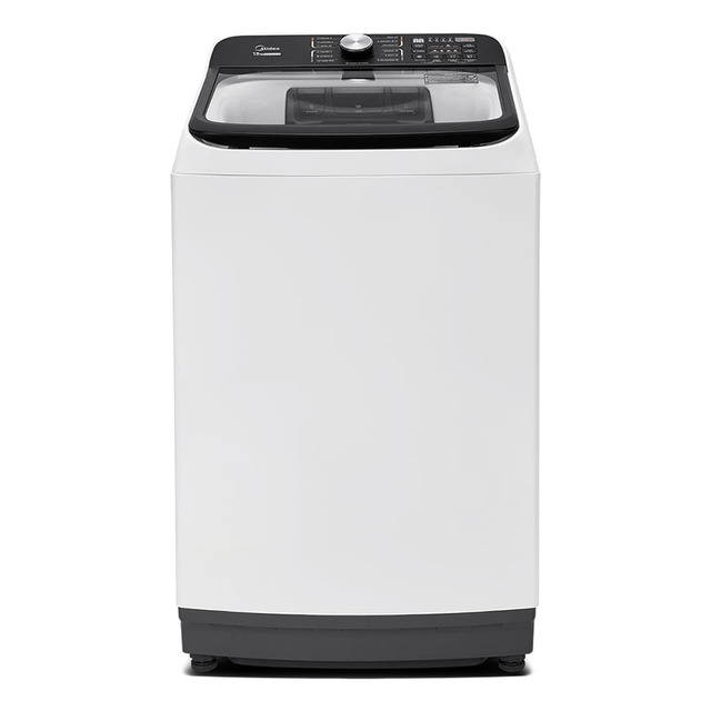 Máquina De Lavar Midea Ma512w150a 15kg Wave Agitator Branca 127v Máquina De Lavar Midea Ma512w150a 15kg Wave Agitator Branca 127v