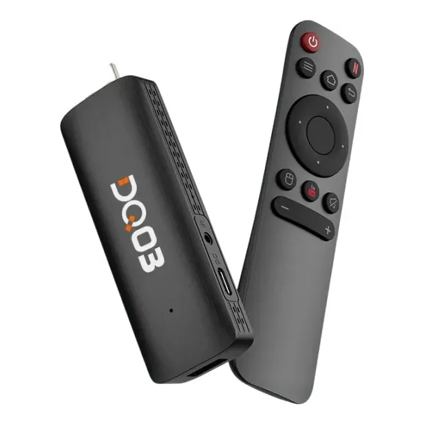 Smart TV Stick Fire Stick Dq03 4k de 2 GB/16 GB Color: negro, tipo de control remoto estándar
