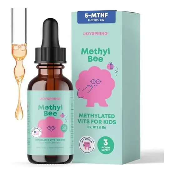 Joyspring Methylbee Suplemento Infantil 5-mthf B12 1 Oz