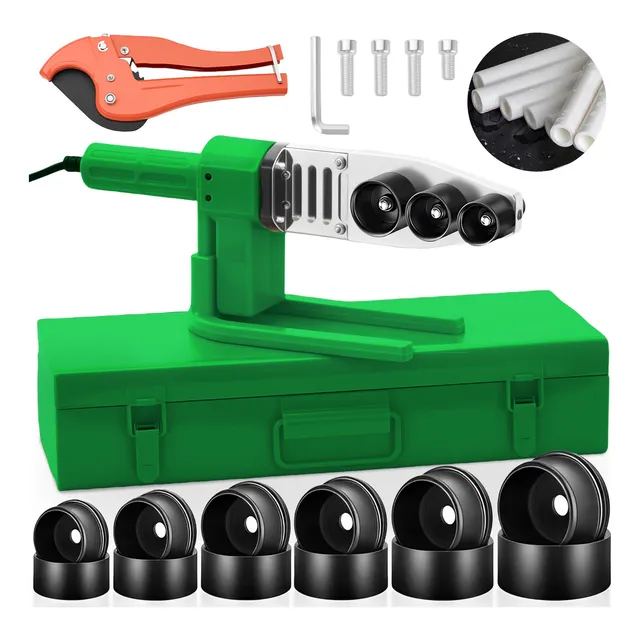 Termofusora Herramientas Kit Con 6 Dados Y Tijera Para Tubos