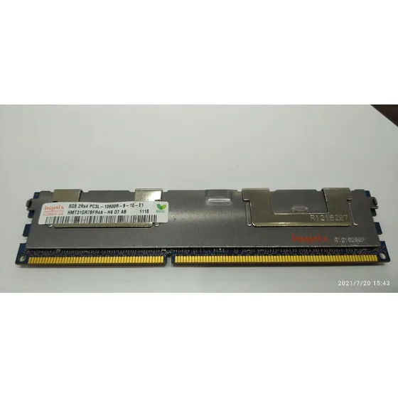 Memoria Ram Para Servidor Ddr3l 10600r 8gb 2rx4