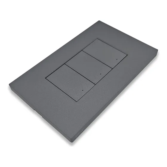 Tecla Pared Inteligente Zigbee Gisfeel 3 Canales Soft Touch