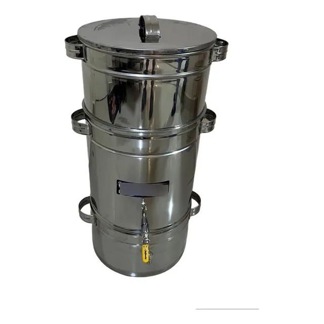 Panela Máquina De Suco De Uva 20kg Aço Inox