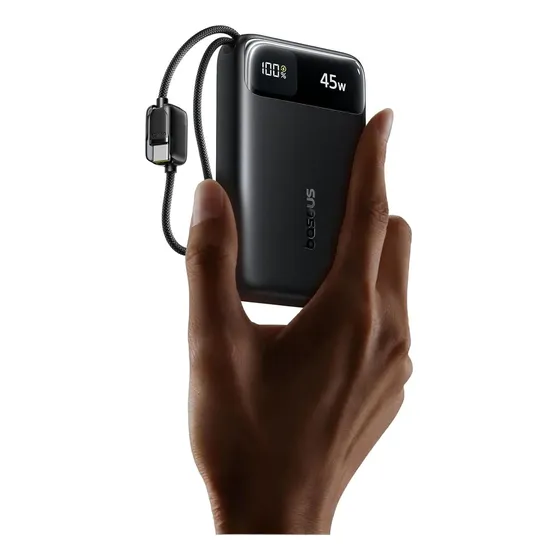 Power Bank Baseus 20000mah 45w Carregador Portaatil Compacto