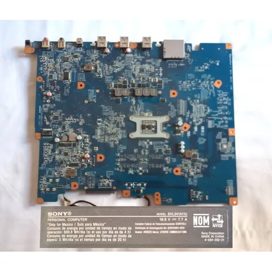 Motherboard All Inone Sony Vaio I3 Slv241a11u
