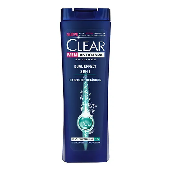 Shampoo Clear Men Anti Caspa 2 En 1 400 Ml