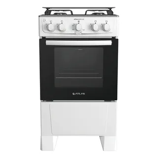 FogĂŁo 4 Bocas Branco Com Mesa Inox Atlas MĂŽnaco Plus 127/220v FogĂŁo 4 Bocas Branco Com Mesa Inox Atlas MĂŽnaco Plus 127/220v