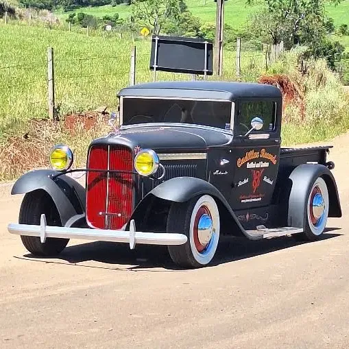 Ford 1929 Pickup Hotrod 1930 Não V8  Mecanica Opala