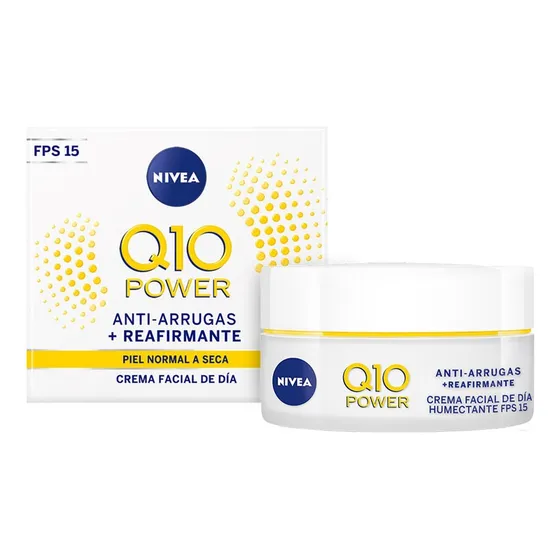 Crema Facial Antiarrugas Q10 Power Nivea Día Spf20 50ml