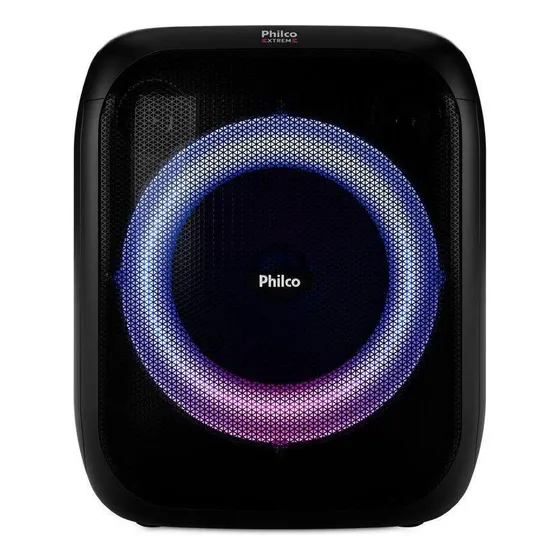 Caixa Acústica Philco Pcx4800 Amplificada Flash Lights