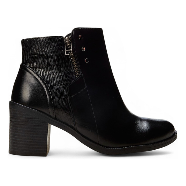 Bota Casual Feminina 2599331 Salto Bloco Baixo Comfortflex Bota Casual Feminina 2599331 Salto Bloco Baixo Comfortflex