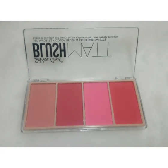 Paleta Rubor 4 Tonos Seven Cool Blush Matte Maquillaje