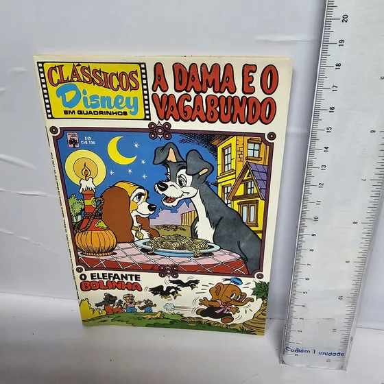 Gibi  Clássicos Disney Em Quadrinhos  A Dama E O Vagabundo  N° 10    Yy5