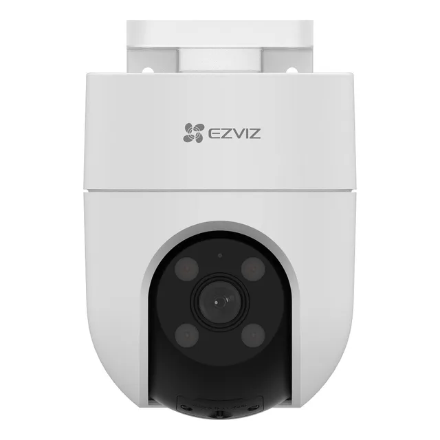Ezviz H8C 1080P Cámara de Seguridad Wifi 2MP Full HD PT 360° Exterior, Color Blanco