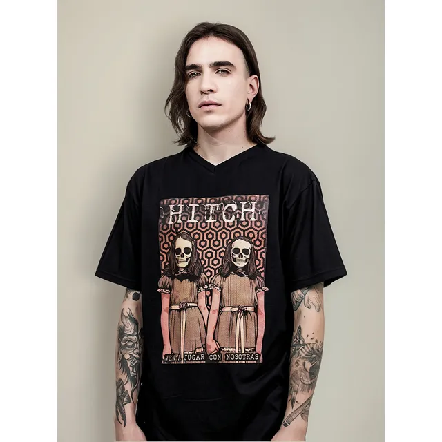 El Resplandor Gemelas Remera Algodon Terror Cine Hitch