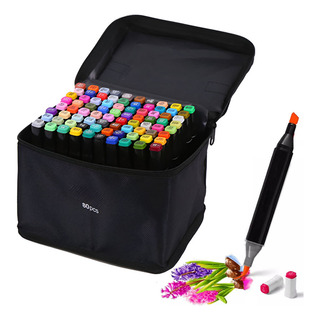 Juego De 80 Rotuladores De Doble Punta, Juego Multicolor Juego De 80 Rotuladores De Doble Punta, Juego Multicolor